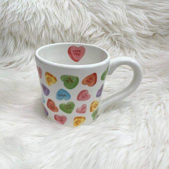 Maxcera Conversation Candy Heart Mug - Picture 1 of 4